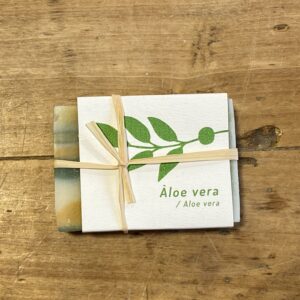 Pastilla de sabó natural d'aloe vera