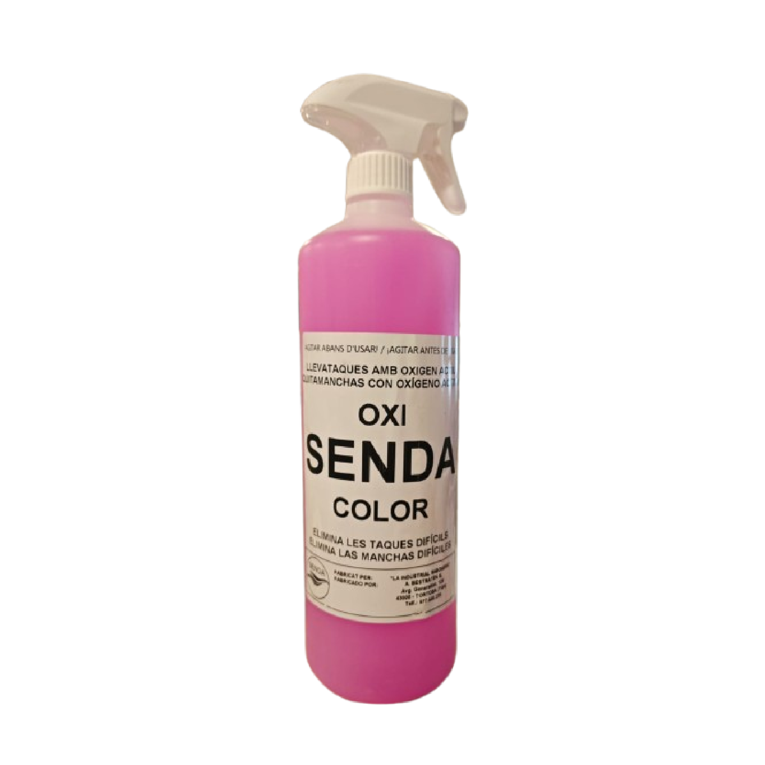 Oxi SENDA color líquid amb pulveritzador 1L