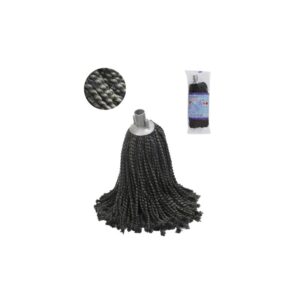 Fregona de fil de microfibra i cotó NEGRE/NEGRE